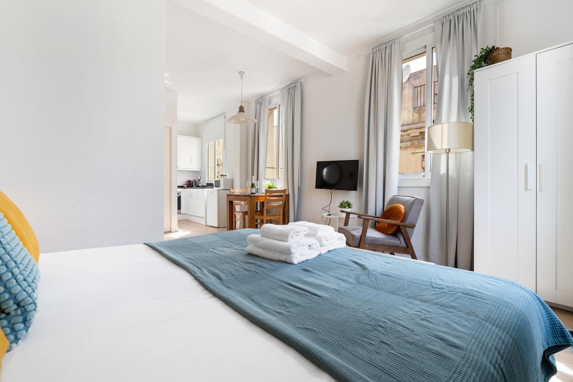Lodging Apartments Barceloneta Beach Studio 42 外观 照片